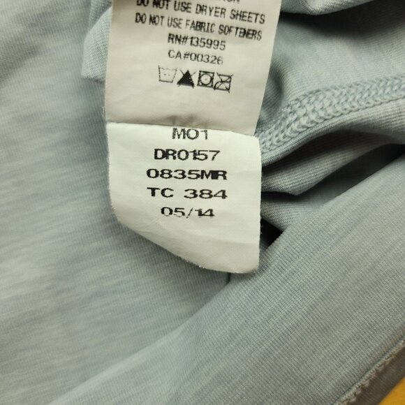 Tommie Copper Mens 2XL Shirt Cool Copper Compression Gray Train Running Workout - Picture 9 of 14